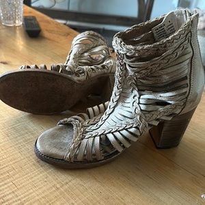 Freebird peep toe bootie.. worn maybe twice!